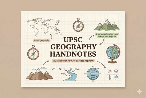 GEOGRAPHY HANDNOTES FOR UPSC cover
