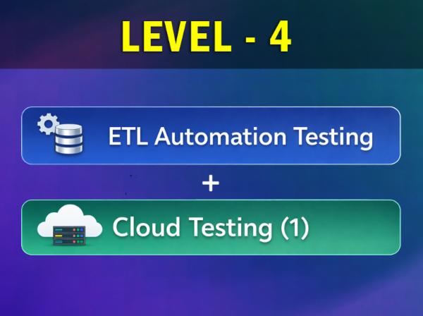 Plan-4: ETL Automation + Cloud Testing cover