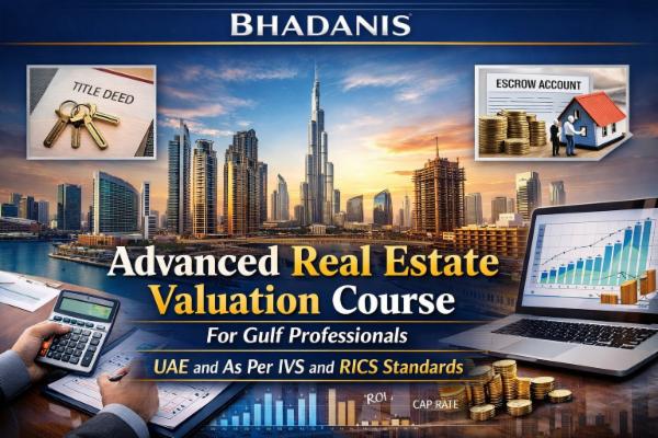 Advanced Real Estate Valuation Course For Gulf Professionals UAE and As Per IVS and RICS Standards Online Course cover
