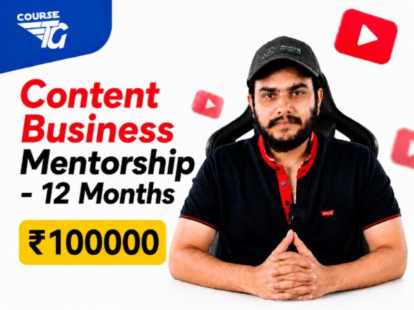 Content Business Mentorship - 12 Months cover
