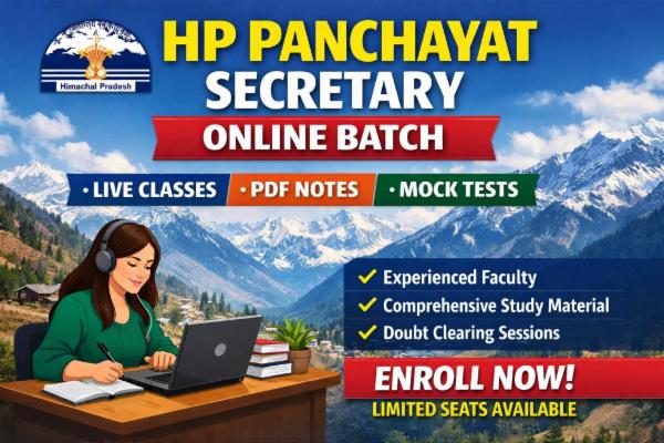 HP Panchayat Secretary cover