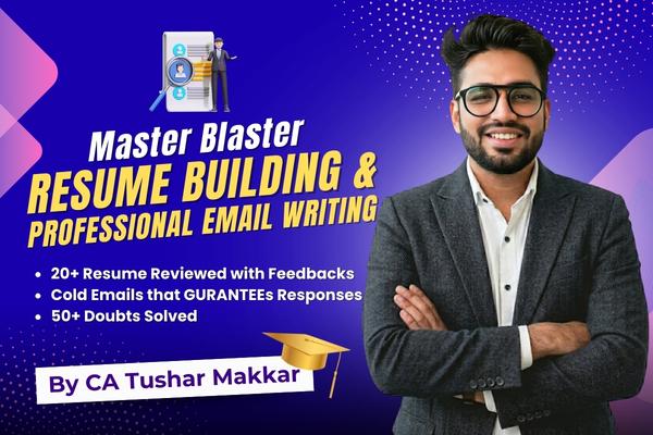 Master Blaster Resume Building & Email Writing cover