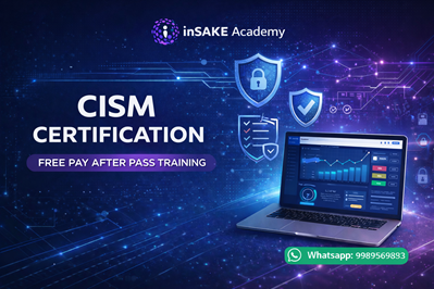 CISM Certification Training- Free Pay After Pass Mentorship Program cover