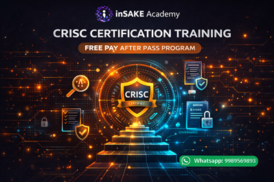 CRISC Certification Training- Free Pay After Pass Mentorship Program cover