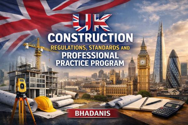 UK Construction Regulations, Standards and Professional Practice Program Online Course cover