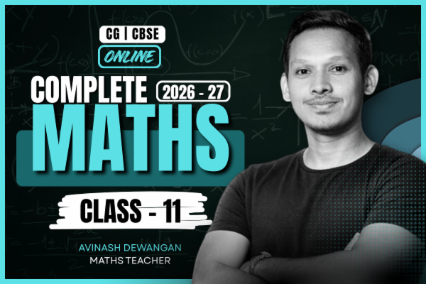 CLASS - 11TH MATHS COMPLETE COURSE 2026-27 | e-point Coaching cover