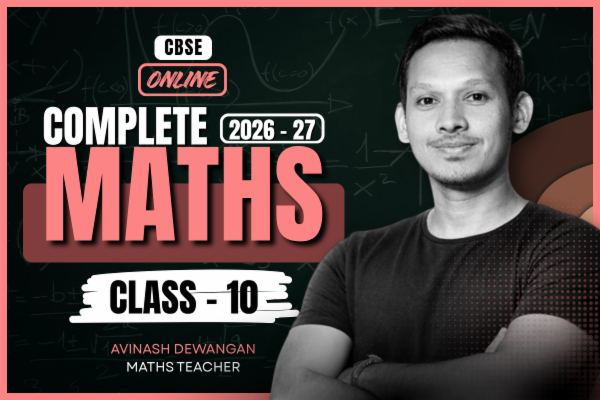 CLASS - 10TH MATHS CBSE COMPLETE COURSE 2026-27 | e-point Coaching cover