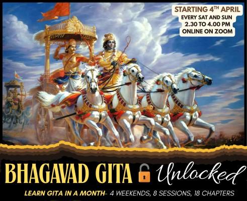 Bhagavad Gita Unlocked cover