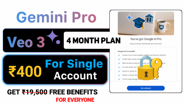 Google Ai Pro 4 Month Plan Activation In Your Gmail cover