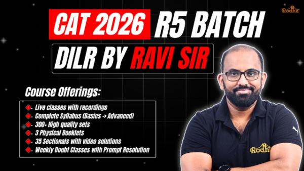 CAT 2026 | Batch - R5 | Zero to Zenith LRDI by RAVI SIR for CAT 2026 cover
