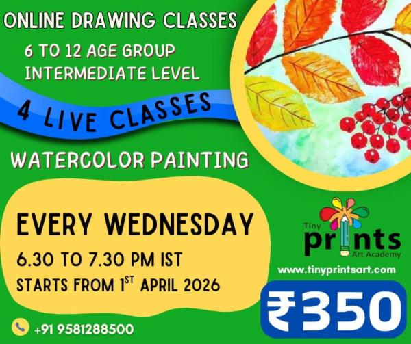 6 to 12 Intermediate Level Wednesday April Class 2026 cover