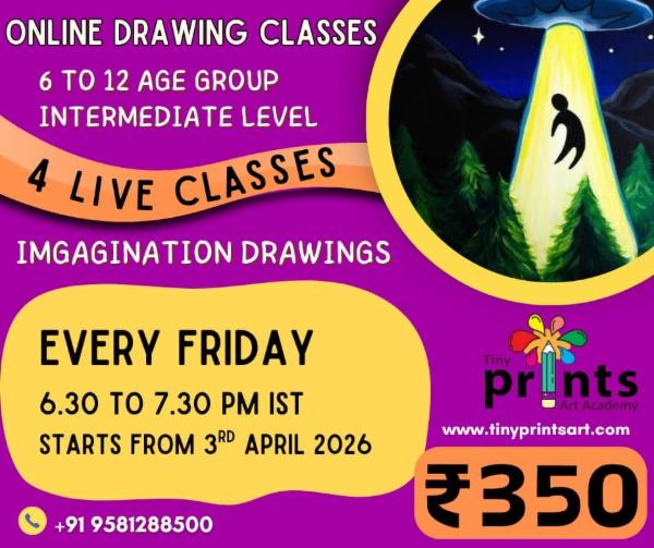 6 TO 12 Age group Friday Class April 2026 cover