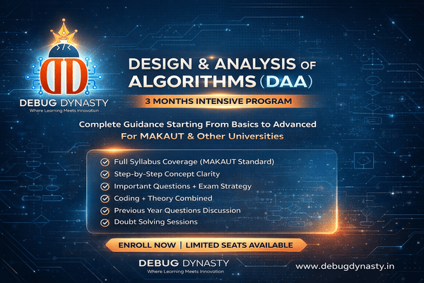 Design Analysis of Algorithms(DAA)