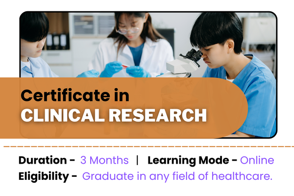 Certificate in Clinical Research cover