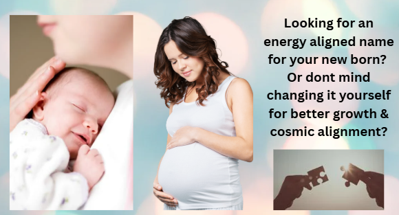 Name alignment for new born and adults cover