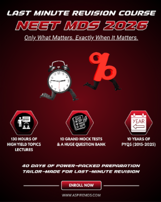 Last Minute Revision (NEET MDS 2026) cover