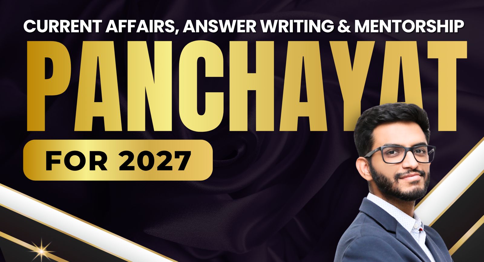 (CAMP) Current Affairs, Answer Writing & Mentorship Panchayat For 2027 cover