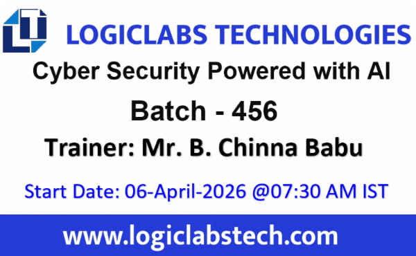 Cyber Security Powered with AI By Mr. B. Chinna Babu -Batch -456 cover