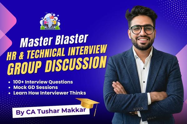 Master Blaster of Group Discussion, HR & Technical Interview cover