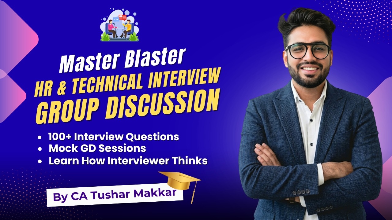 HR and technical interview preparation course for CA students with mock practice