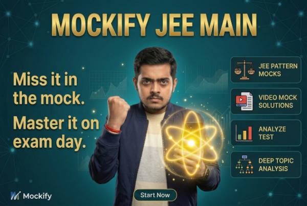 Mockify Test Series- JEE Main'26 (with Video Solutions) cover