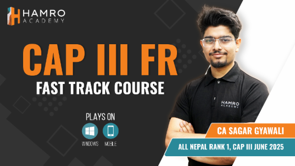 CAP III Financial Reporting (Fast Track) cover