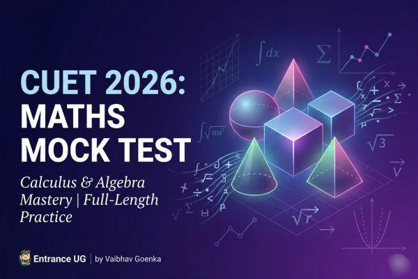 CUET - Mathematics Mock Tests 2026 cover