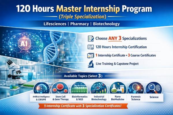 120 Hours Master Internship Program (Triple Specialization) cover