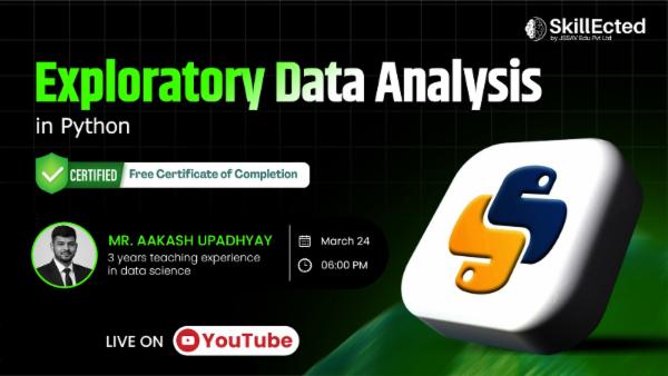 Exploratory Data Analysis in Python cover