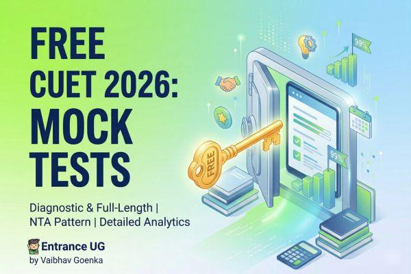 Entrance UG Free All-India CUET Mocks cover