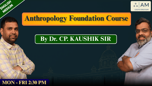 Anthropology Foundation Course cover