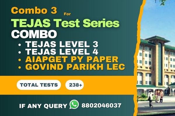 Combo 3: Tejas Tests Series cover