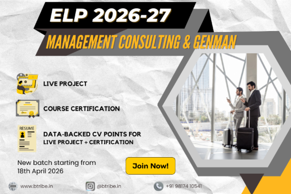 Consulting & GenMan ELP 2026-27 cover
