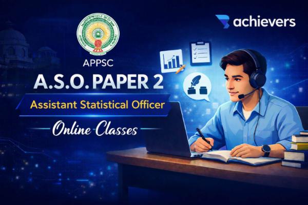 APPSC ASO Paper 2 Online Coaching cover