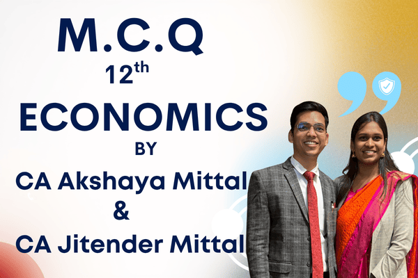 Economics Class 12 MCQ cover