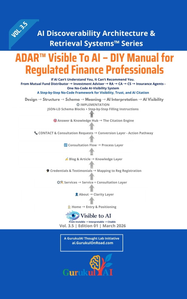 ADAR™ DIY AI-Visibility System for Finance Professionals