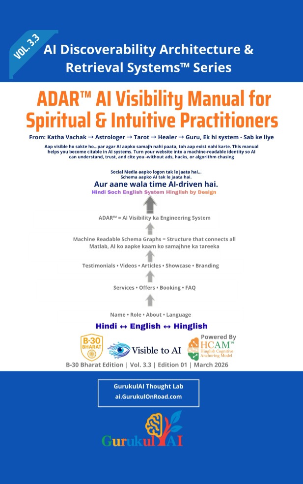 Free PDF: ADAR™ AI Visibility Manual for Spiritual & Intuitive Practitioners 