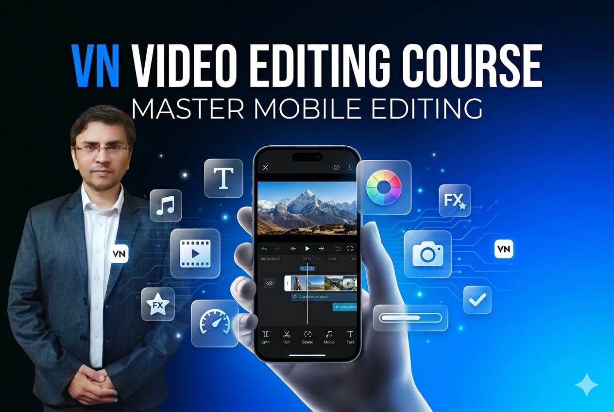 VN EDITING COURSE IN HINDI cover