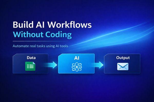 Building Zero Code AI Workflows cover