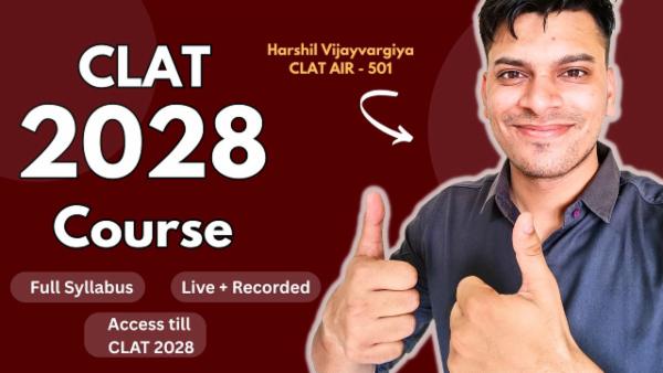 CLAT 2028 Course - Full Course cover