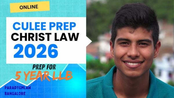 CULEE - CHRIST LAW 5 Year LLB Entrance Coaching cover