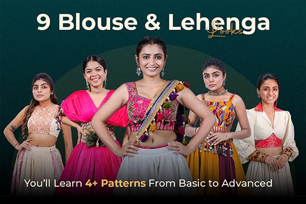 9 Blouse & Lehenga Looks : 9 Days cover