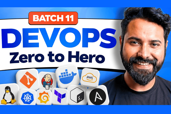 DevOps - Zero To Hero (Udaan Batch 11) [AI - Powered] cover