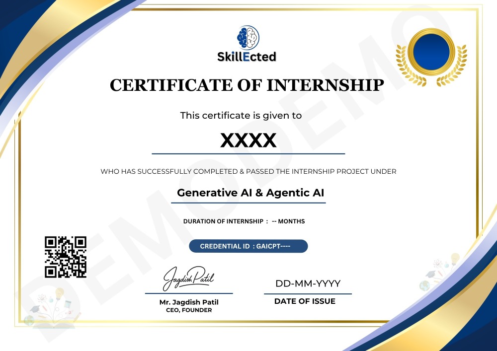 Internship Certificate