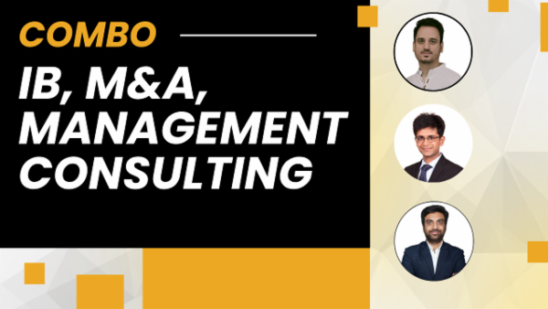 Combo for Investment Banking, M&A, Management Consulting