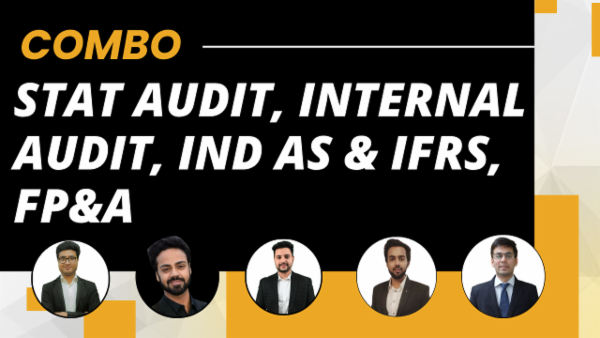 Combo- Stat Audit, Internal Audit, IND AS & FP&A