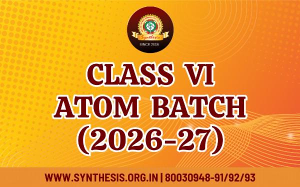 CLASS VI ( ATOM BATCH ) 2026-27 cover