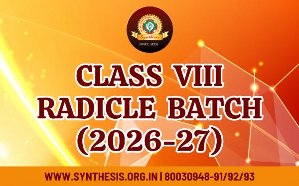 CLASS VIII ( RADICLE BATCH ) 2026-27 cover