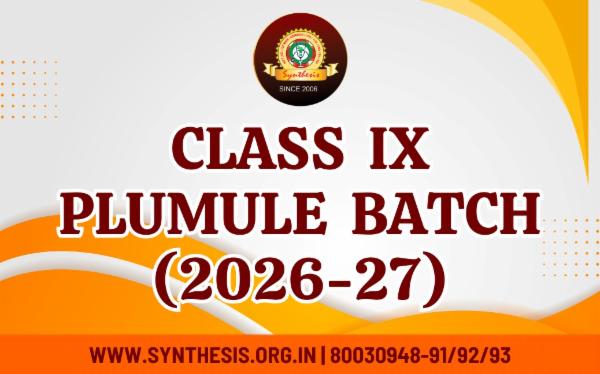 CLASS IX ( PLUMULE BATCH ) 2026-27 cover