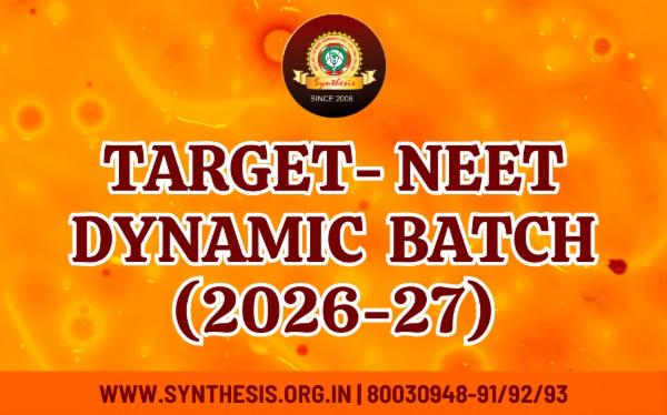 TARGET NEET ( DYNAMIC BATCH ) 2026-27 cover